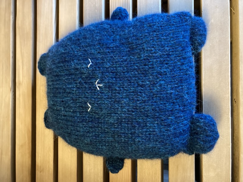 Chunky Ibo pillow sample