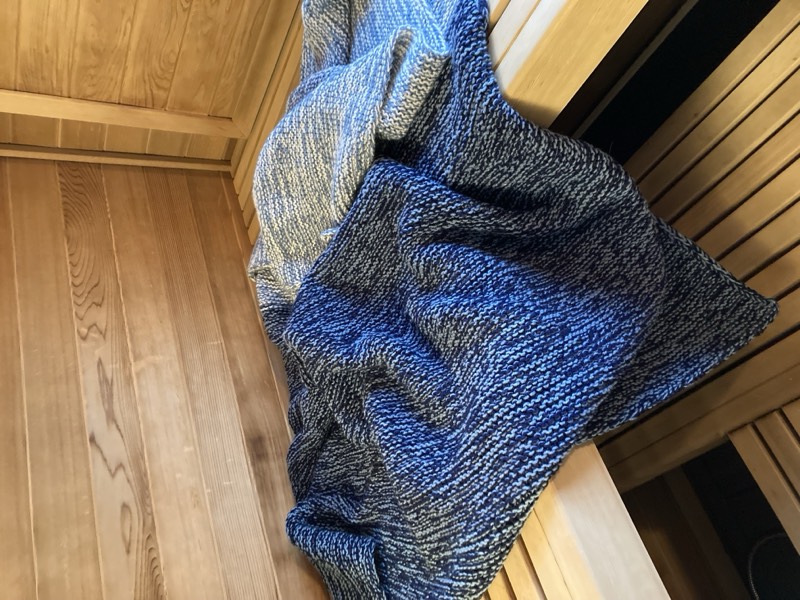 Garter Squish Blanket